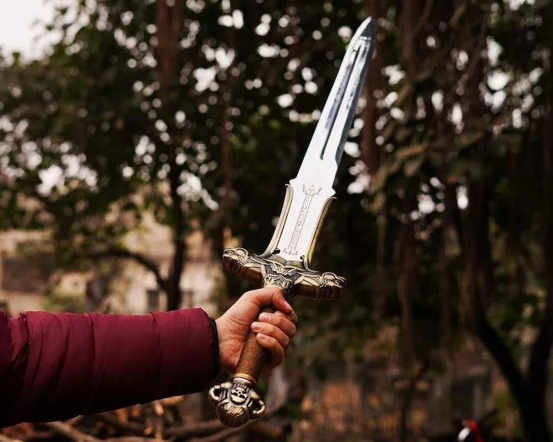 Hand-Forged Conan the Atlantean Sword | Legendary Barbarian Fantasy Sword, RA-230